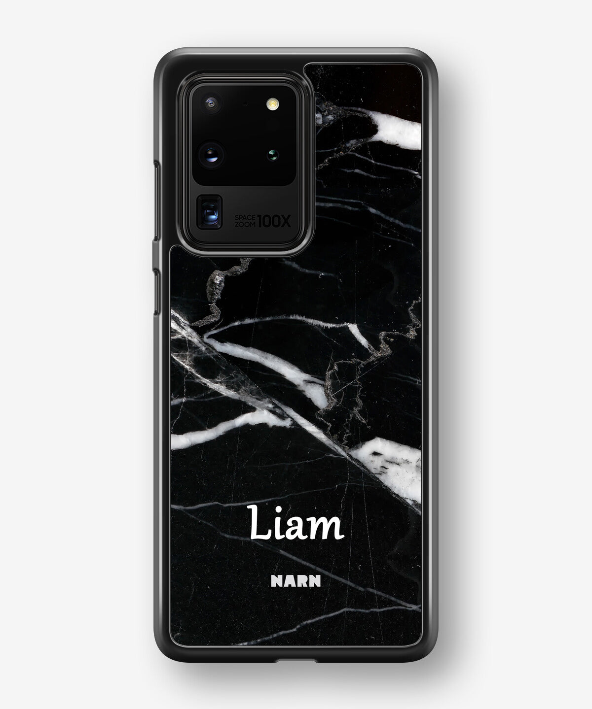 Samsung Galaxy S20 Ultra Hard Case – Custom - Black Marble - View 1