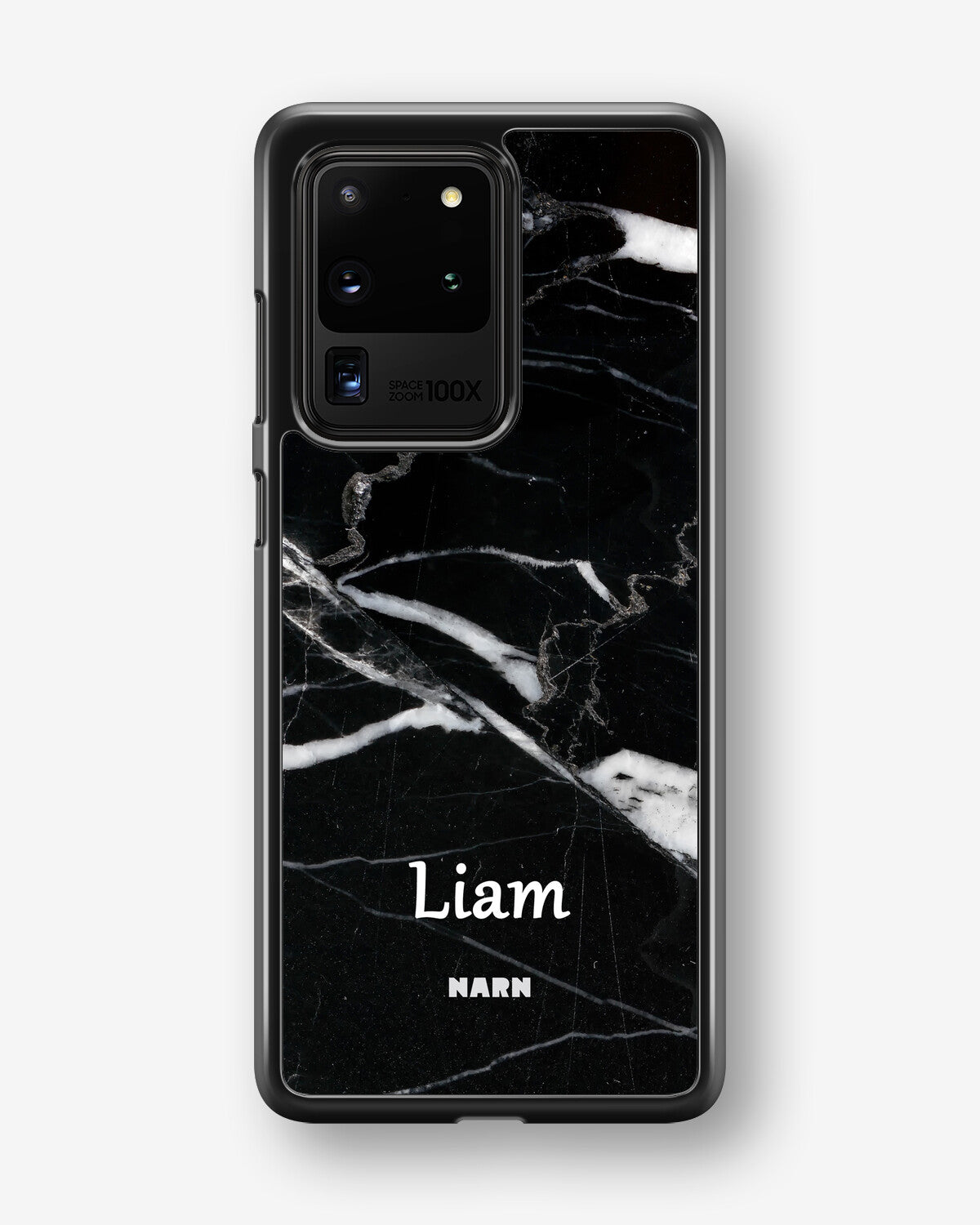 Samsung Galaxy S20 Ultra Hard Case – Custom - Black Marble - View 1