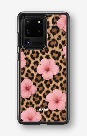 Samsung Galaxy S20 Ultra Hard Case – Leopard Flower - View 1