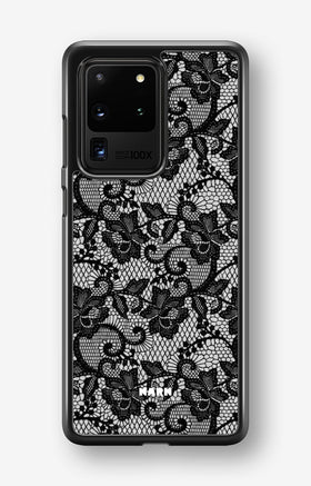 Samsung Galaxy S20 Ultra Hard Case – Midnight Lace - View 1