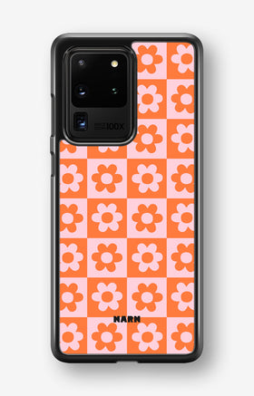 Samsung Galaxy S20 Ultra Hard Case – Peach Petals - View 1
