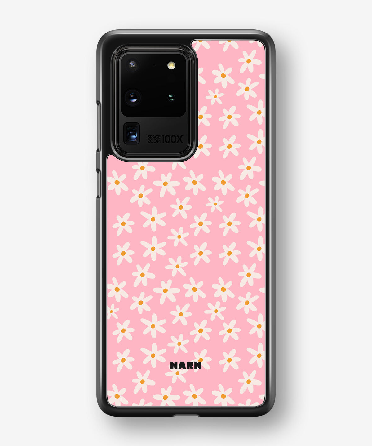Samsung Galaxy S20 Ultra Hard Case – Pink Daisy - View 1