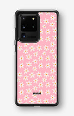 Samsung Galaxy S20 Ultra Hard Case – Pink Daisy - View 1