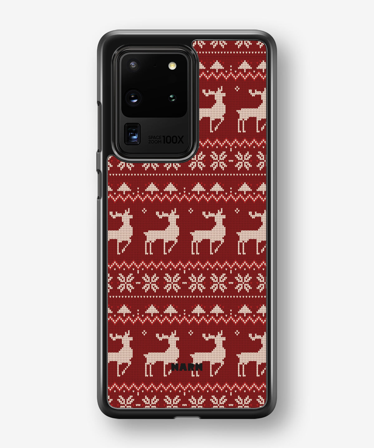 Samsung Galaxy S20 Ultra Hard Case – Reindeer Knit - View 1