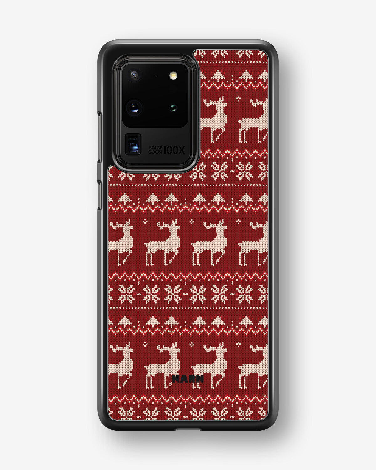 Samsung Galaxy S20 Ultra Hard Case – Reindeer Knit - View 1