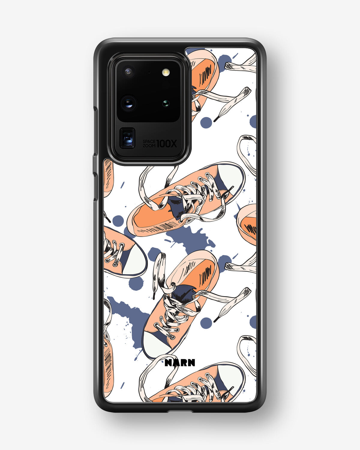 Samsung Galaxy S20 Ultra Hard Case – Apricot Sneakers - View 1