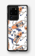 Samsung Galaxy S20 Ultra Hard Case – Apricot Sneakers - View 1
