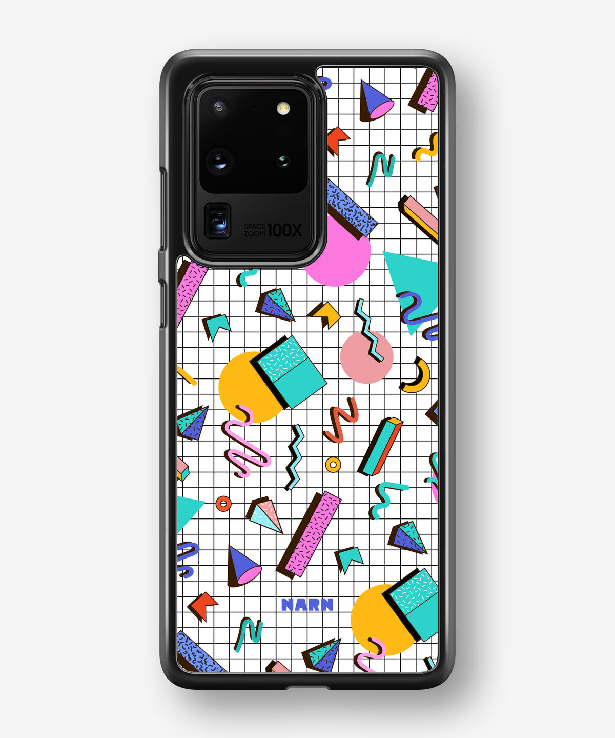 Samsung Galaxy S20 Ultra Hard Case – 80s Memphis - View 1