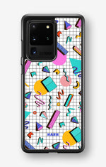 Samsung Galaxy S20 Ultra Hard Case – 80s Memphis - View 1
