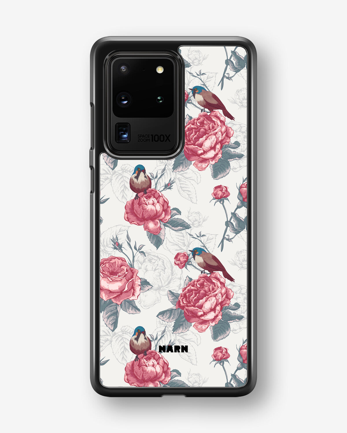 Samsung Galaxy S20 Ultra Hard Case – Birds Among Roses - View 1