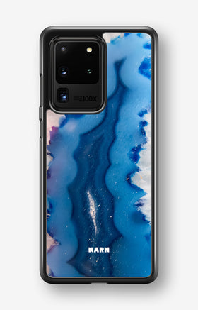 Samsung Galaxy S20 Ultra Hard Case – Blue Agate - View 1