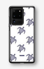 Samsung Galaxy S20 Ultra Hard Case – Blue Turtles - View 1