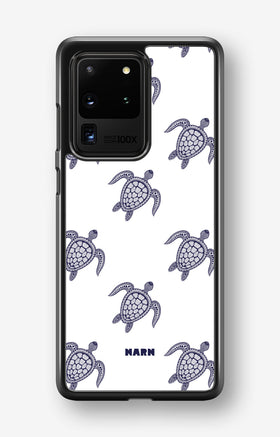 Samsung Galaxy S20 Ultra Hard Case – Blue Turtles - View 1