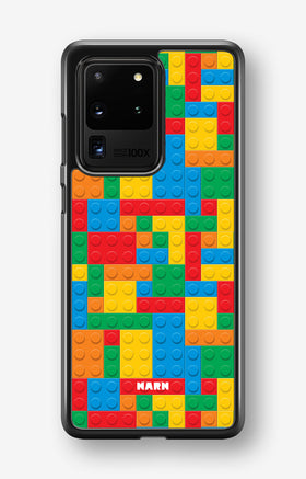 Samsung Galaxy S20 Ultra Hard Case – Building Bricks - View 1