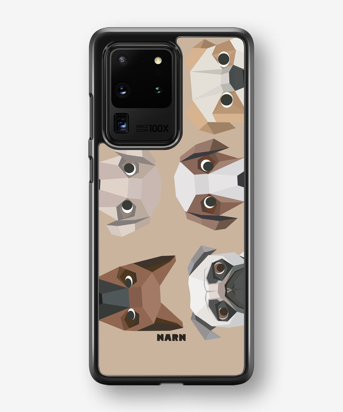 Samsung Galaxy S20 Ultra Hard Case – Cute Dogs - View 1