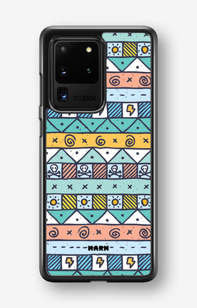 Samsung Galaxy S20 Ultra Hard Case – Cute Pattern - View 1