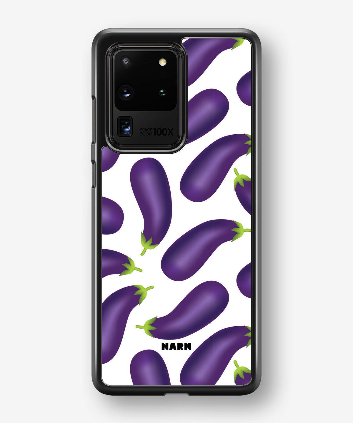 Samsung Galaxy S20 Ultra Hard Case – Eggplant Pattern - View 1