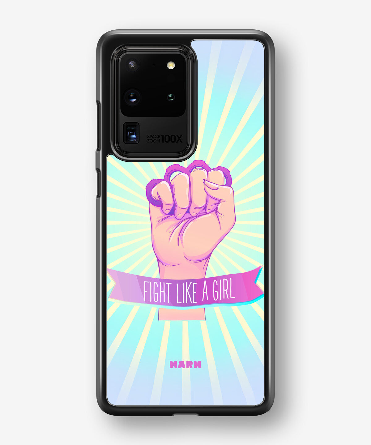 Samsung Galaxy S20 Ultra Hard Case – Fight Like A Girl - View 1