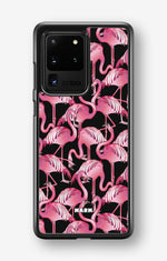 Samsung Galaxy S20 Ultra Hard Case – Flamingos - View 1