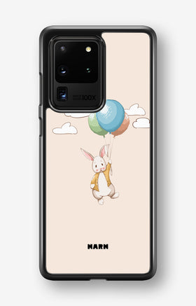 Samsung Galaxy S20 Ultra Hard Case – Flying Rabbit - View 1