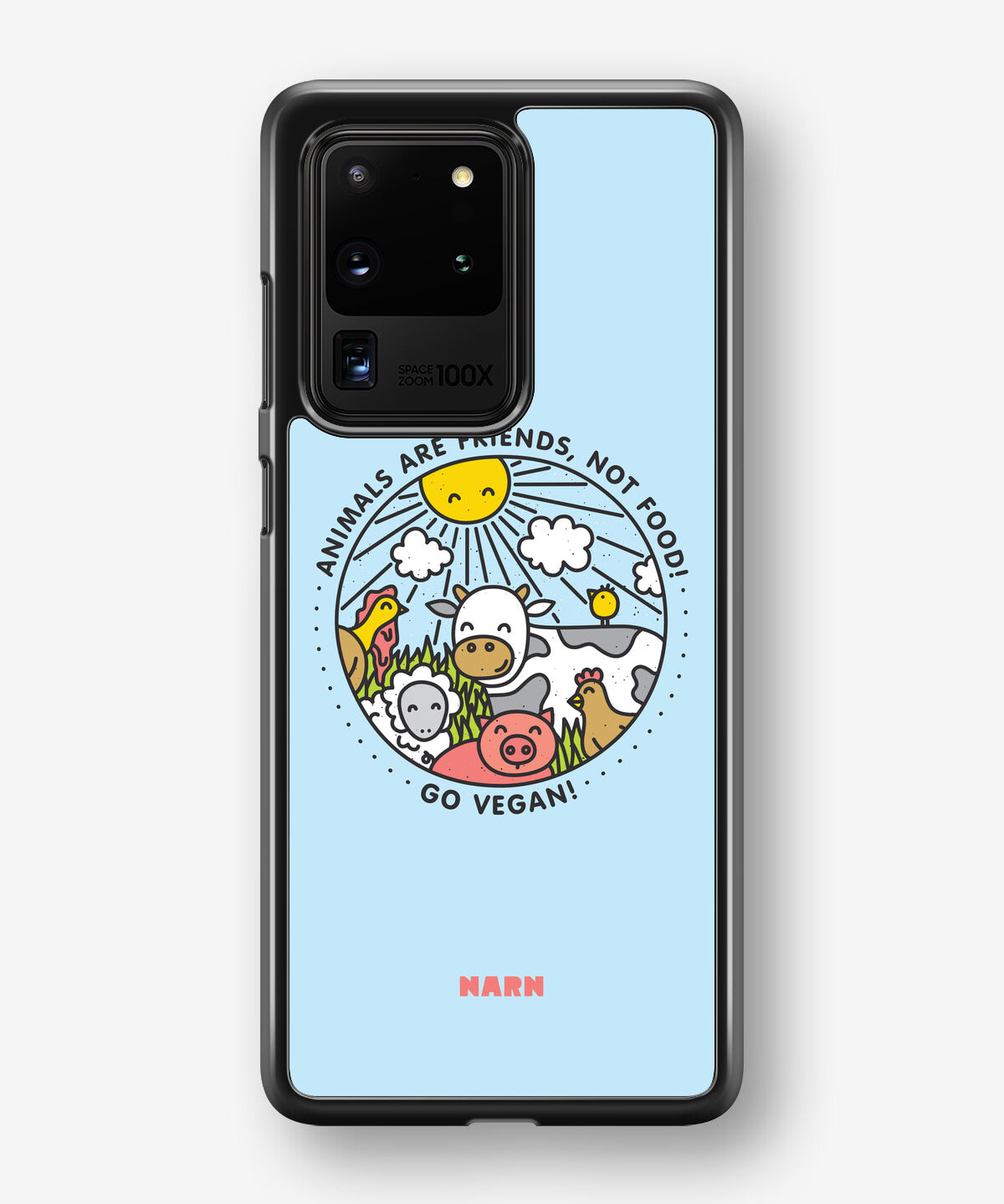 Samsung Galaxy S20 Ultra Hard Case – Friends, Not Food - View 1