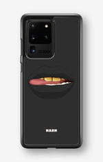 Samsung Galaxy S20 Ultra Hard Case – Golden Lips - View 1