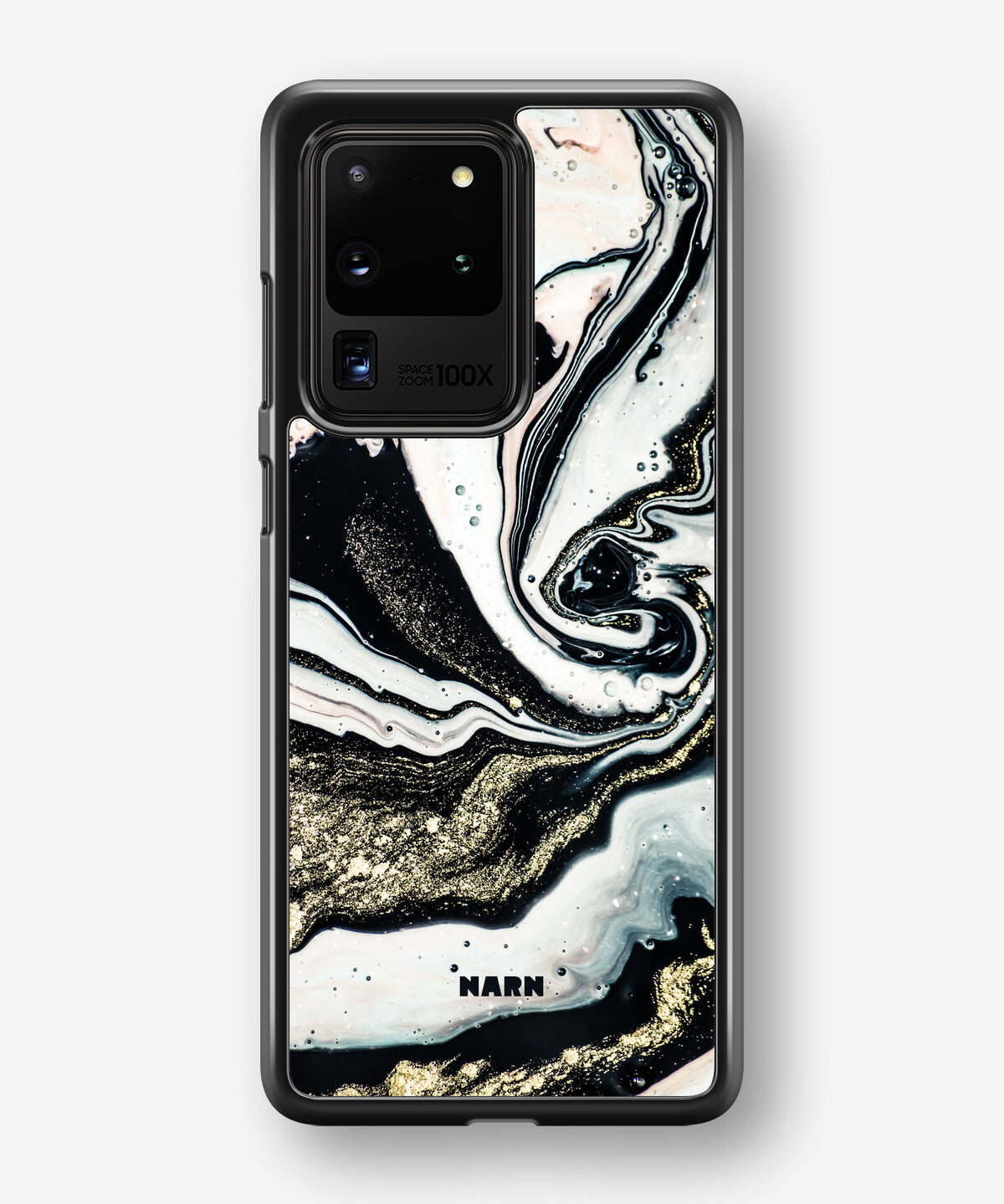 Samsung Galaxy S20 Ultra Hard Case – Golden Swirl - View 1