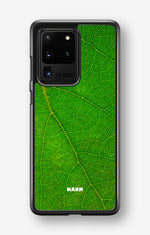 Samsung Galaxy S20 Ultra Hard Case – Green Leafy - View 1