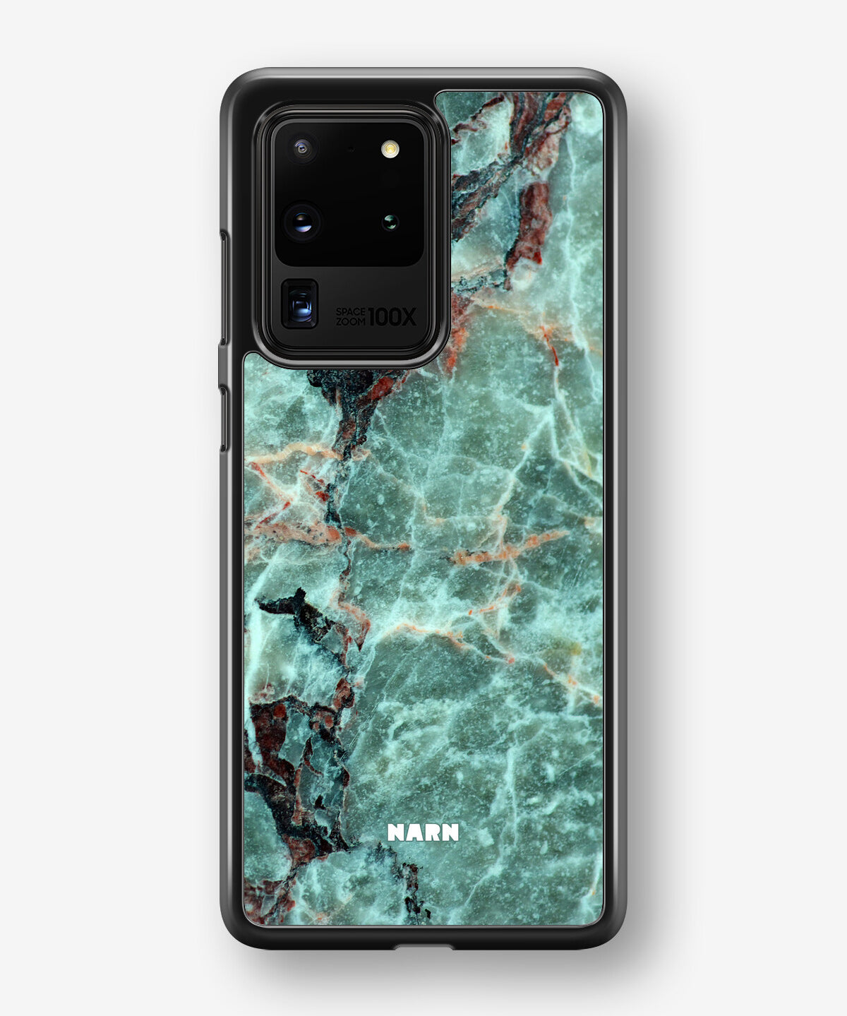 Samsung Galaxy S20 Ultra Hard Case – Green Marble - View 1