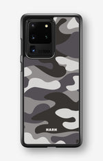 Samsung Galaxy S20 Ultra Hard Case – Grey Camo - View 1