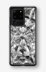 Samsung Galaxy S20 Ultra Hard Case – Grey Crystals - View 1