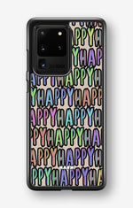 Samsung Galaxy S20 Ultra Hard Case – Happy - View 1