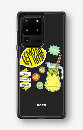 Samsung Galaxy S20 Ultra Hard Case – Lemon Summer - View 1