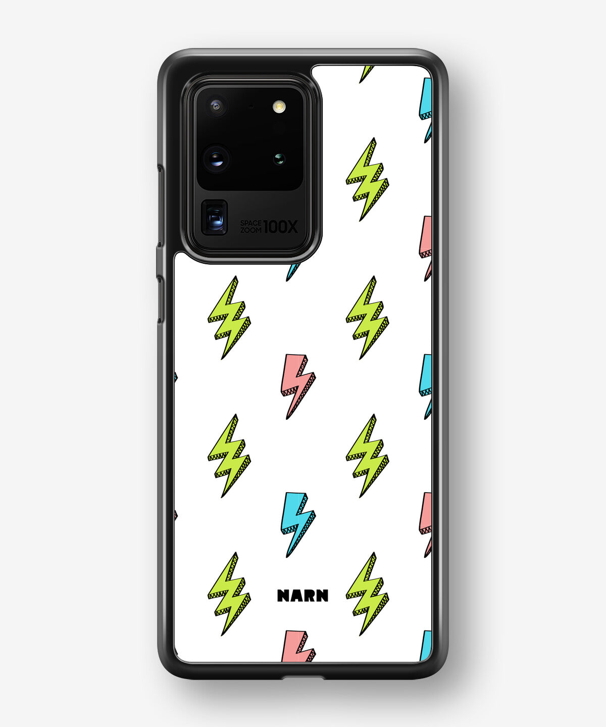 Samsung Galaxy S20 Ultra Hard Case – Lightning Bolts - View 1