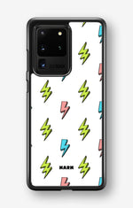 Samsung Galaxy S20 Ultra Hard Case – Lightning Bolts - View 1