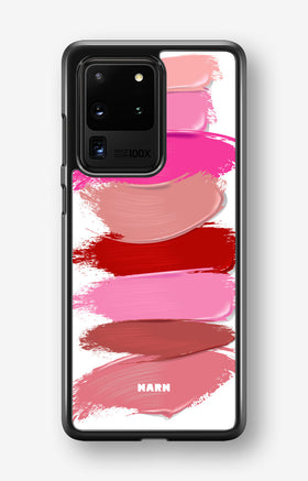 Samsung Galaxy S20 Ultra Hard Case – Lipstick Smears - View 1