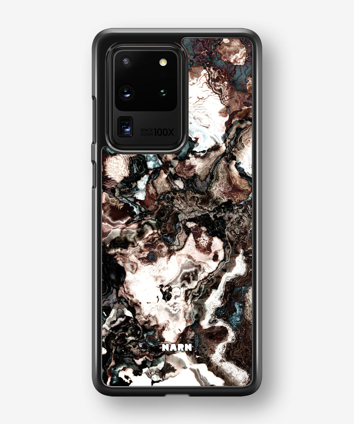 Samsung Galaxy S20 Ultra Hard Case – Marble Brown - View 1