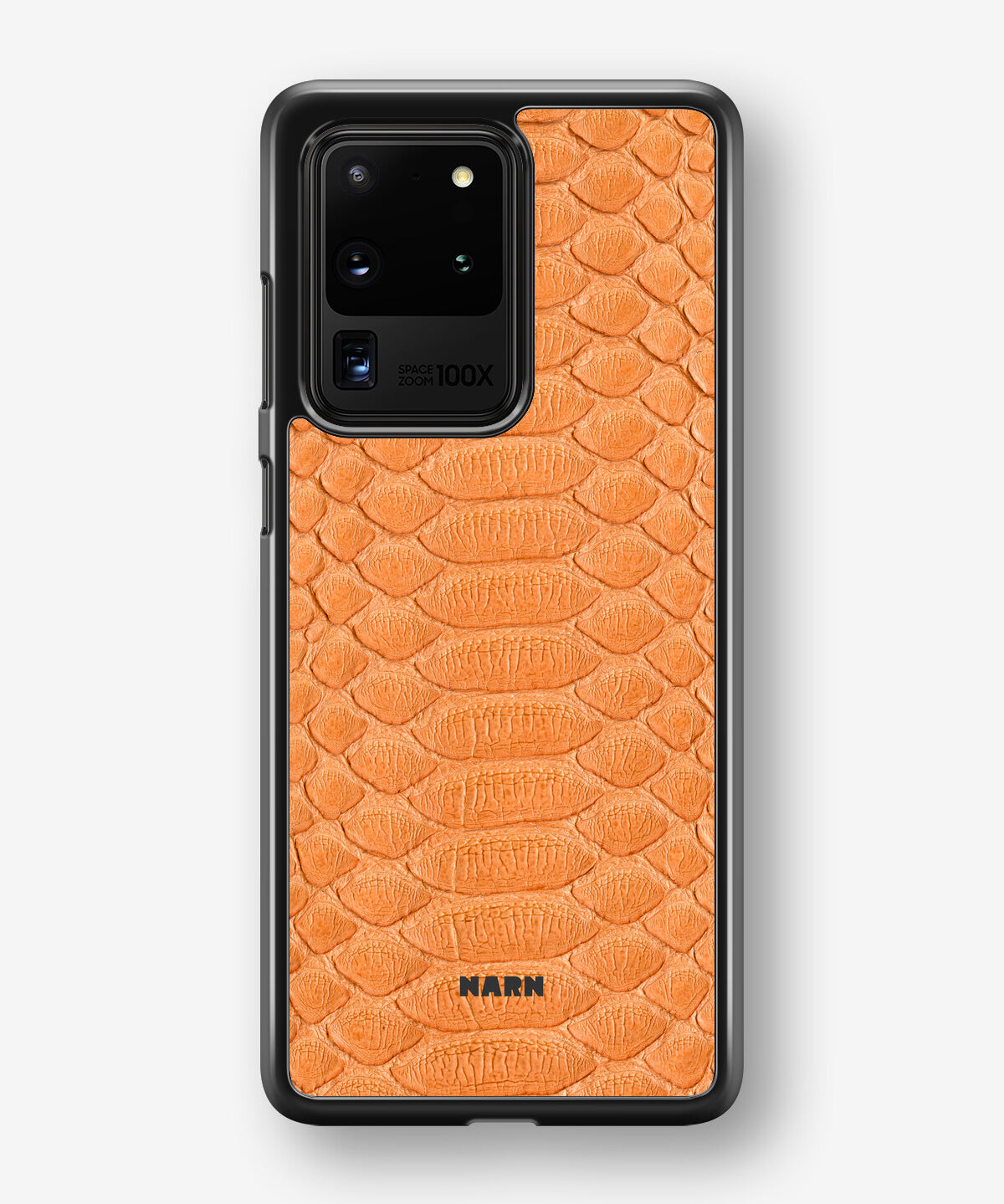 Samsung Galaxy S20 Ultra Hard Case – Orange Snake - View 1
