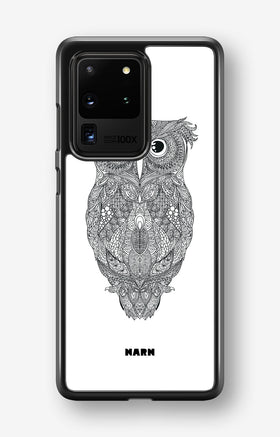 Samsung Galaxy S20 Ultra Hard Case – Owl - View 1