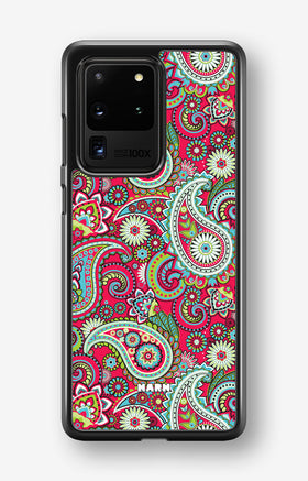 Samsung Galaxy S20 Ultra Hard Case – Paisley Paradise - View 1