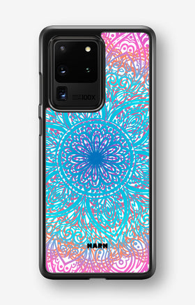 Samsung Galaxy S20 Ultra Hard Case – Pastel Mandala - View 1