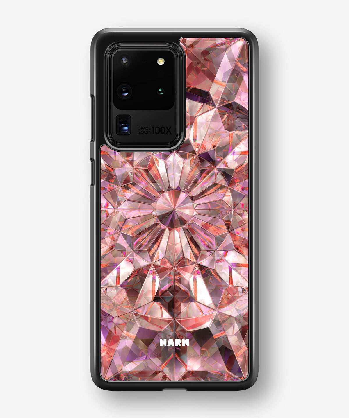 Samsung Galaxy S20 Ultra Hard Case – Pink Crystals - View 1