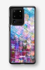 Samsung Galaxy S20 Ultra Hard Case – Purple Hearts - View 1