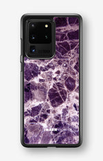 Samsung Galaxy S20 Ultra Hard Case – Purple Marble - View 1