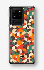 Samsung Galaxy S20 Ultra Hard Case – Retro Geometric - View 1