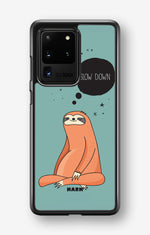 Samsung Galaxy S20 Ultra Hard Case – Slow Down Sloth - View 1