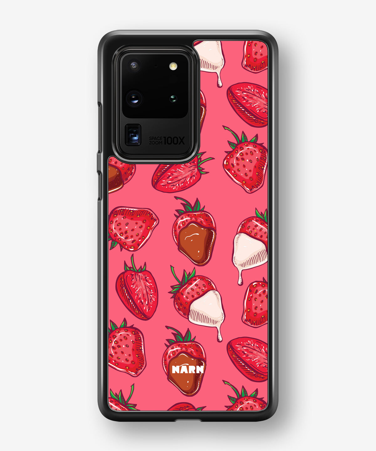 Samsung Galaxy S20 Ultra Hard Case – Strawberry Chocolate - View 1