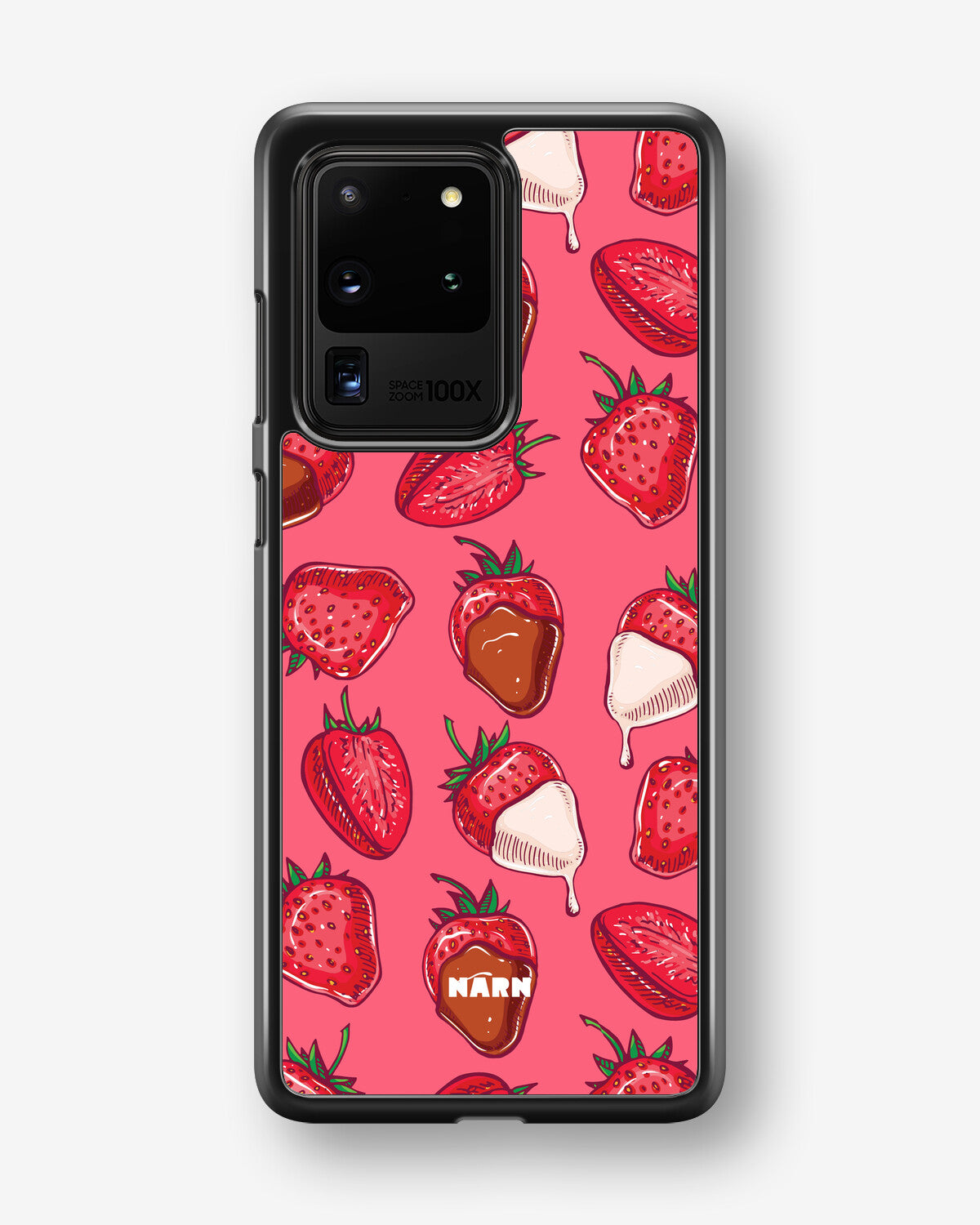 Samsung Galaxy S20 Ultra Hard Case – Strawberry Chocolate - View 1