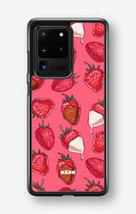 Samsung Galaxy S20 Ultra Hard Case – Strawberry Chocolate - View 1