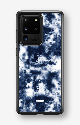 Samsung Galaxy S20 Ultra Hard Case – Tie Dye Blue - View 1